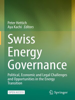 Swiss Energy Governance - ebook